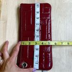 Hobo International Red Patent Leather Quilted Wristlet Photo 7