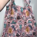 Polyester Large Foldable Portable Shopping Bag / Large Capacity Tote Bag Cats Photo 0