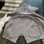 Miracle USA Pink crocheted hoodie by Miracle, size S/M Photo 4