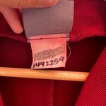 Rabbit Design 90s Long Button Up Blazer Coat Red Stretchy Or Mini Dress Photo 4