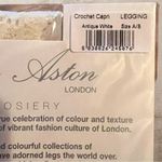 Jonathan Aston antique white crochet Capri leggings! New Photo 4