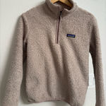 Patagonia Women's Los Gatos 1/4-Zip Fleece in Shroom Taupe Photo 0