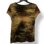 Westbound Graphic Tee with Red and Brown Tones Photo 4