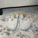 Birkenstock Boston Soft Stone Coin Suede Photo 4