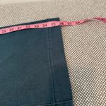 Betabrand  Women's Burton Wide Leg Crop Chino Pants Size L Dark Ocean Teal Photo 13