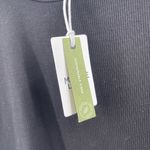 Marine layer  Lexi Rib Leah Dress Extra Small Black Ribbed One Bow Shoulder NWT Photo 5