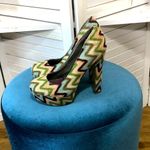 Madden Girl  Multicolor Platform Pumps 70s Style Size 6.5 Photo 1