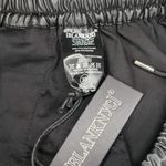 BLANK NYC  NWT Black Faux Vegan Leather High Rise Drawstring Jogger Pockets Sz 30 Photo 4