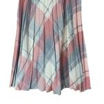 Vintage wool blend pink and gray pleated skirt‎ Size undefined Photo 4