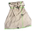 Le lis  Elegant Beige A-Line Skirt silky with tie size‎ M Photo 1