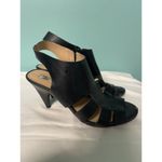 INC International Concepts Sz8.5 black zipup‎ anklestrap S Photo 1