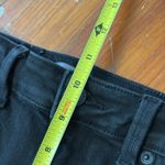 Just USA  Black High Rise Straight Leg Jeans Raw Hem size 28 6 Photo 4