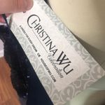 Christina Wu Navy Sequin Dress- Style 22703 Photo 9