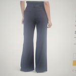 Ramy Brook  Meghan Wide-Leg Pants Blue & White Stripe Size 4 Photo 2