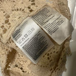 H&M 5/$35 Womens Crop Top Sz XS Light Beige Lace Camisole V Neck Cropped Photo 4