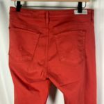 AG Adriano Goldschmied  Prima‎ Red Cigarette Leg Women's Jeans Size 29R Photo 8