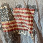 None America the beautiful Graphic T-Shirt with Flag Design xl Photo 1