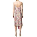 Sies Marjan  Farrah Cocktail Dress croco print pink multicolor Sz 2 Photo 2