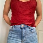 BCBGMAXAZRIA Red Hand-Me-Down Tank top  Photo 0