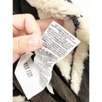 Stella McCartney Metallic Chevron Faux Fur Belted Long Coat 40 Photo 5