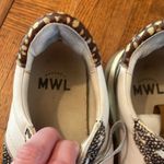 Madewell  Kickoff Sneaker size 9 with Animal Print calf skin accents Photo 5