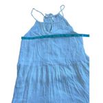 altar’d state pale yellow flare high neck tie dress size M Yellow Size M Photo 5