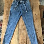 Paper bag skinny jeans size medium fit like a 6 Photo 1