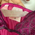 Victoria's Secret  Very Sexy Babydoll Lace Chemise Dress Size Small Purple Photo 7