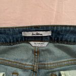 Sam Edelman Blue Straight Leg Jeans with Vintage Distressed Look Photo 4