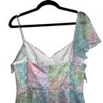 Amanda Uprichard NEW NWT  Lively Midi Dress Lilith Print Rainbow Photo 8