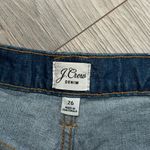 J.Crew Slouchy Boyfriend Jean in Outlaw Bleach Splatter Wash | Dark Blue | 26 Photo 6