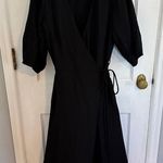 Everlane  The City Stripe Wrap Dress Photo 1