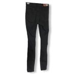 Hollister Womens Black Jeans Sz 0 Long High Rise Super Skinny Distressed Ripped Photo 3