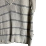 BOSS Hugo Relaxed Fit Cotton Silk Striped V Photo 6