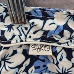 Skyo Blue White Floral Mini Board Pants Shorts Bottom Swimwear 7 Size undefined Photo 2