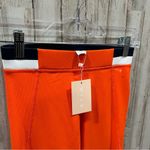 New! Wilo the Label Contra Legging Orange Navy Women’s Size XS Photo 1
