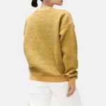 Outdoor Voices  MegaFleece Sweatshirt Womens Medium Wool Crewneck Gold Yellow Photo 1