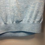 women's best Seamless Long Sleeve Athletic Crop Top Heather Blue Yoga Womens 2XL Photo 6