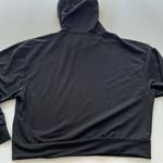Puma  cropped sweatshirt hoodie black medium Photo 6
