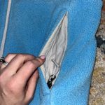 The North Face Denali Fleece Jacket Women Small Turquoise Blue Gray Full Zip Photo 7