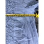 Tommy Hilfiger Women's Cotton Pintuck Embroidered Blouse Size L Photo 7