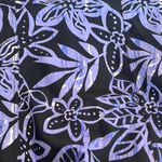 Floral Swimsuit One Piece Purple Black S Small 6 8 Photo 5