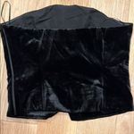 Endless Rose  Black Velvet‎ bustier with Rhinestones medium Photo 4