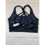Core 10 Women's Small Navy Blue Camouflage Strappy Padded Sports Bra Size L Photo 2