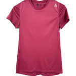 Reebok Size XS Shirt Pink Speedwick Fitted Tee Workout Athleticwear Gym Running Photo 0