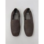 Eileen Fisher Womens Shoes Taupe Sim Tumbled Loafer Flats Suede Square Toe US 7 Photo 1