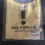 Daily Drills Linen Tie Vest - Yellow Photo 1