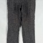 Formidable DAR Handmade Gray Linen Lightweight Mid Rise Slim Leg Pants Size XS Photo 0