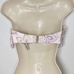 Victoria's Secret VS Swim Essential Uplift Strapless Bikini Top -Delicate Violet Floral- Size 36DD Photo 3