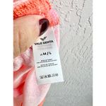 NWT Vale Genta Sleeveless Printed Apres Beach Mesh Dress Hot Coral Womens M / L Size M Photo 6